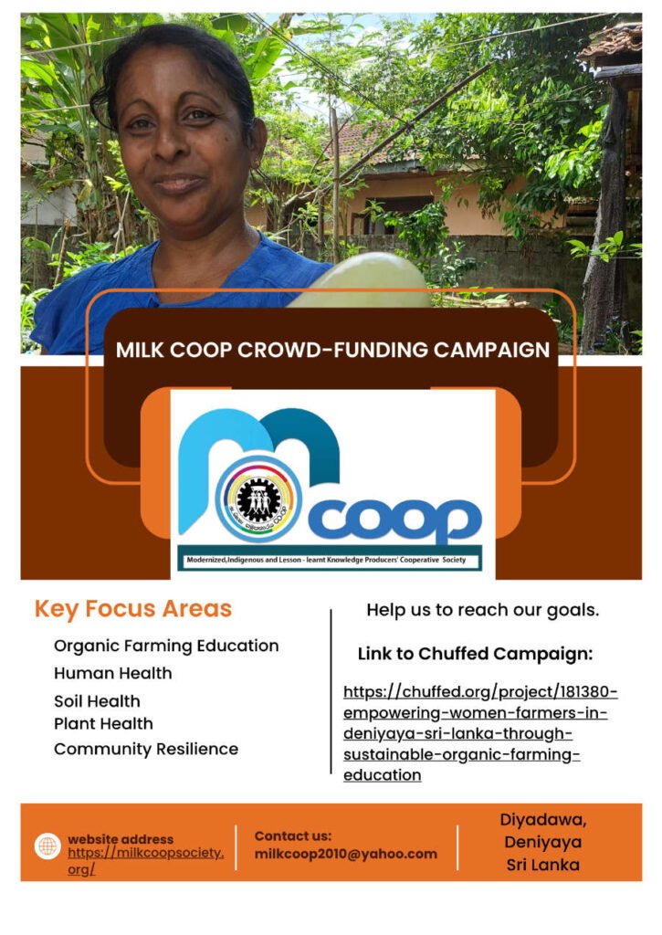 Crowd funding Sri Lanka poster