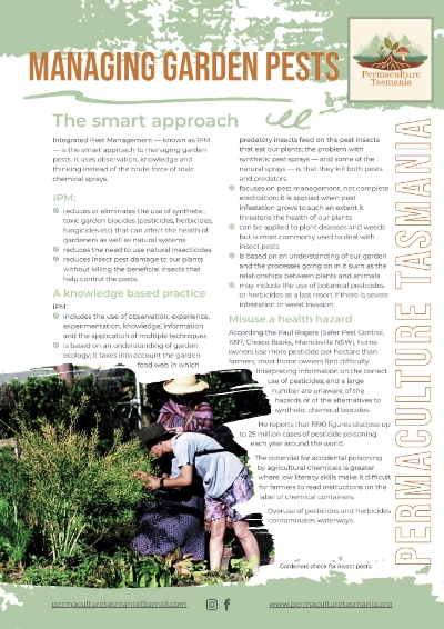 Managing pests guide