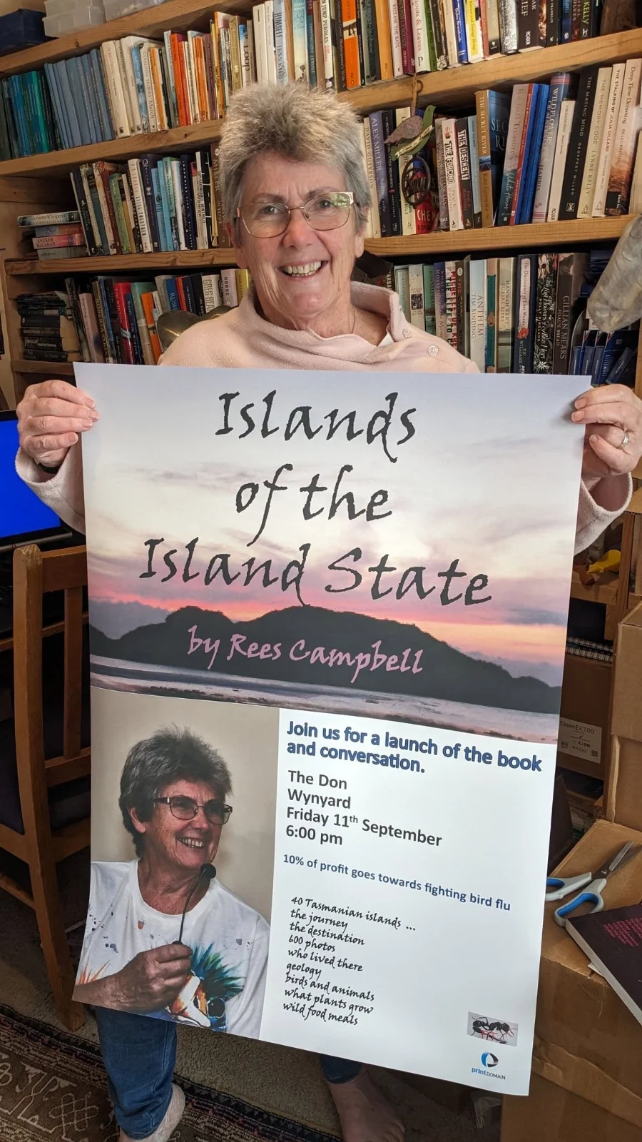 Rees Campbell Book Launch